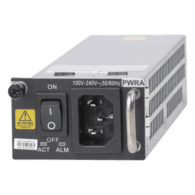 Fuente de Poder para OLT / Voltaje Universal 100-240 VCA / Frecuencia 50-60 Hz / Protección contra Sobretensiones / Gestión UNM2000 / Autoaprovisionamiento ONUs