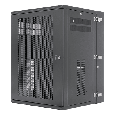Gabinete de Montaje en Pared / 18 UR / 19 in / Puerta Ventilada / 635mm Profundidad / 2.08 x 2.83 x 2.08 ft