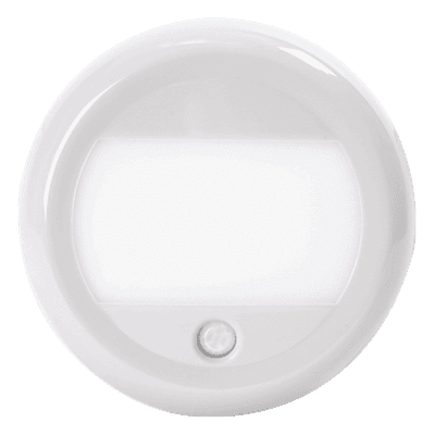 Luz LED de Cortesía Circular / 750 Lúmenes / Sensor PIR / 12-24 V / IP67 / 5.1' Ancho