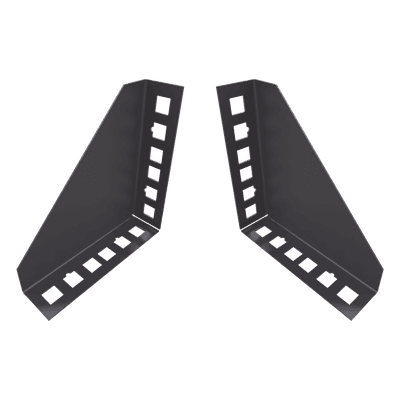 Soporte de Montaje para Rack / 19 pulgadas / 1U Vertical / Capacidad 2U / Carga 10 kg / Pared o Placa