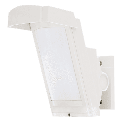 Detector PIR Exterior / Inalámbrico a Batería / 12 m (39.4 ft) y 85° / 94 Zonas / Antimascara / IP55