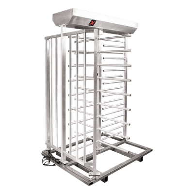 Torniquete de Cuerpo Completo / 25 Personas/min / Acero Inoxidable / Rotación 90° / Interior y Exterior / 110 VCA