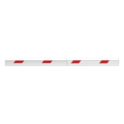 Brazo telescópico de aluminio / Hasta 4 m (13.1 ft) / Sección exterior 86×44 mm / Compatible con barreras PB4030L/R