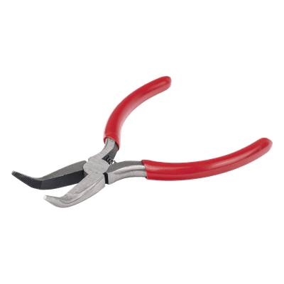 Pinza Punta Curva / 5 pulgadas / Mango Forrado Plástico / Diseño Ergonómico