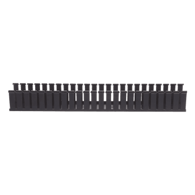 Canaleta Ranurada / 3.25" Ancho / 3.12" Alto / 6 pies Largo / PVC sin Plomo / Base Tipo G