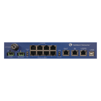 Módulo de Sincronización GPS / 4 Puertos Power Injector Gigabit / 29V y 56V / Integración de Datos y Alimentación