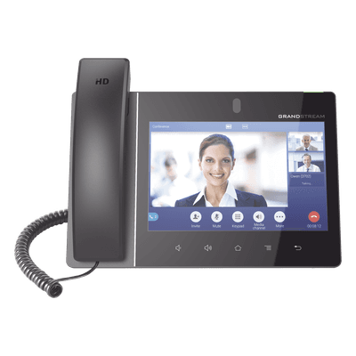 Video teléfono IP  empresarial Android con pantalla táctil (1280x800) hasta 16 líneas y 16 cuentas SIP