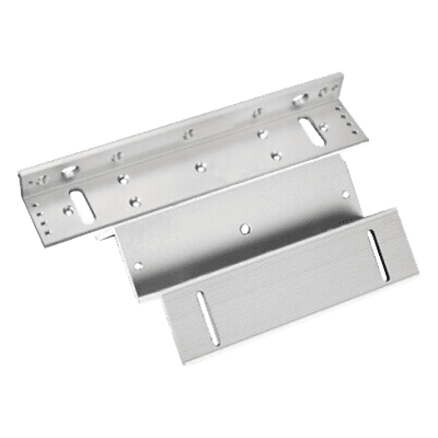 Soportes Z y L para Chapa Magnética / Aluminio de Alta Resistencia / 1.3 kg / Puertas Madera, Metal y Molduras Estrechas