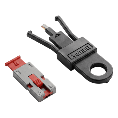 Bloqueador de Puertos USB Tipo A / Kit de 5 Unidades / Resistencia a Manipulaciones / Rango de Temperatura -35°C a 93°C / Llave de Extracción Incluida