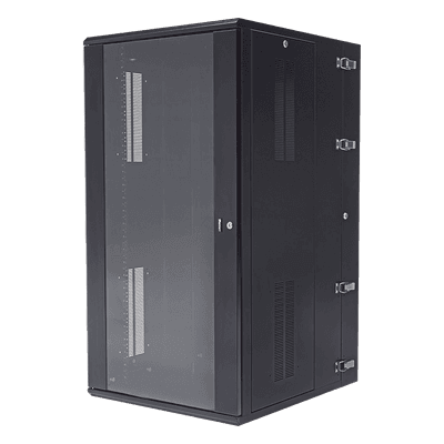 Gabinete de Montaje en Pared / 26 UR / 19in / 762mm (2.5 ft) Profundidad / Ventana de Seguridad / Acero