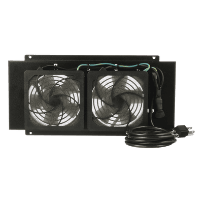 Kit de Ventiladores para Gabinete / 2 Unidades / 122 CFM Total / 120 Vca / Cable 2 m (6.6 ft) / Montaje Completo