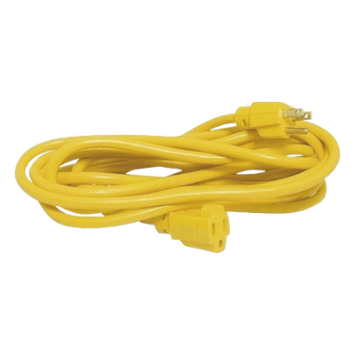 Extensión Eléctrica de Uso Rudo / 2.4 m (7.9 ft) / 127 VCA / 10 A Máximo / Calibre 16 AWG / NEMA 5-15R / Aterrizada