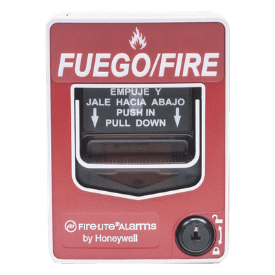 Estación Manual de Incendio Inalámbrica / Direccionable / Doble Acción / Bilingüe Español-Inglés / Red Mesh Swift