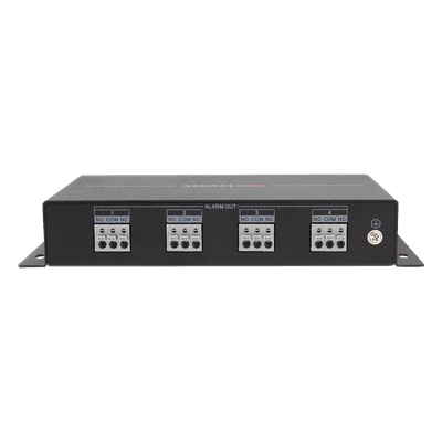 Módulo de 4 Relevadores de Capacidad 30 Vcc (Max. 1 A) / Para Funciones de Automatización / Comunicación RS-485