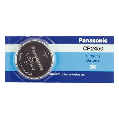 Batería de Litio tipo Moneda 3V / CR2450 ( Batería no recargable )