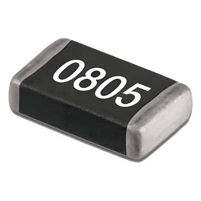 Resistencia SMD / 4.7 Ohm / 1/8 W / 0805 / Tolerancia 1% / Grado Automotriz