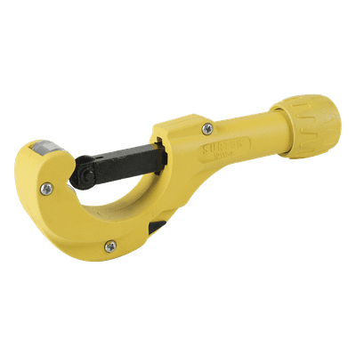 Cortatubos Profesional / Diámetro Ajustable 5/32' a 2' / Cuerpo Zamak / Navaja Telescópica y para Rebabas / 4' Longitud / Cobre, Latón y Metales