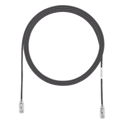 Cable de Parcheo UTP / Cat6 / 28AWG Diámetro Reducido / 4.57 m (15 ft) / Negro