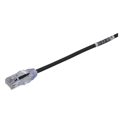 Cable de Parcheo UTP / Cat6 / 28AWG / 3.8 mm / 0.3 m (1 pie) / PoE / CM/LSZH