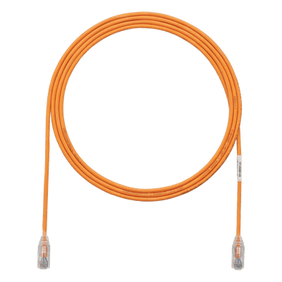 Cable de Parcheo UTP / Cat6 / 28AWG / 0.30 m (1 ft) / Diámetro Reducido 3.8 mm / LSZH / PoE++ / 250 MHz
