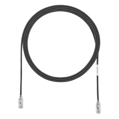 Cable de Parcheo UTP / Cat6 / 28AWG Diámetro Reducido / 1.83 m (6 Pies) / CM/LSZH / Negro