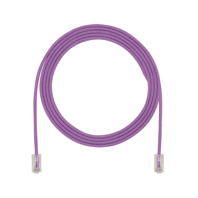 Cable de Parcheo UTP / Cat6 / 28AWG Diámetro Reducido / 20.2 cm (0.66 ft) / PoE IEEE 802.3bt / -10°C a 75°C