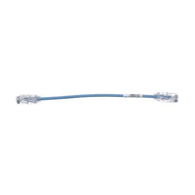 Cable de Parcheo UTP / Cat6A / 28AWG / CM-LSZH / 20 cm (0.66 ft) / Azul