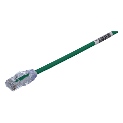 Cable de Parcheo UTP Cat6A / 28AWG / CM-LSZH / 3.05 m (10 ft) / Verde