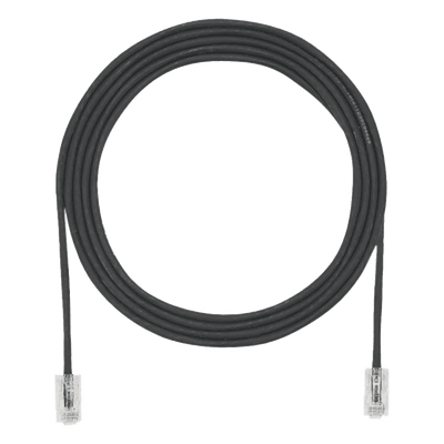 Cable de Parcheo UTP / Cat6A 500 MHz / 28AWG Diámetro Reducido 4.7 mm / CM/LSZH / PoE IEEE 802.3bt / 0.91 m (3 ft)