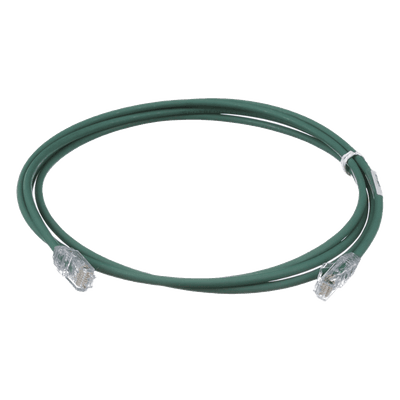Cable de Parcheo UTP Cat6A / 28AWG / CM-LSZH / 0.91 m (3 pies) / Verde