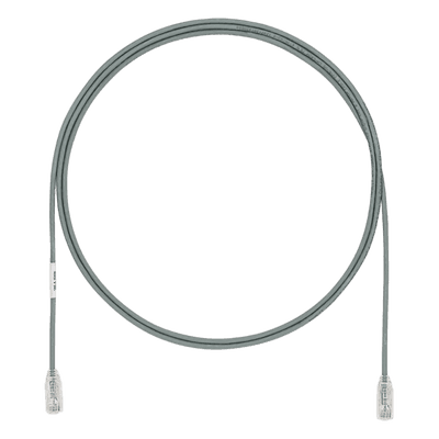 Cable de Parcheo UTP / Cat6A / 28AWG / CM-LSZH / 0.91 m (3 ft) / Gris