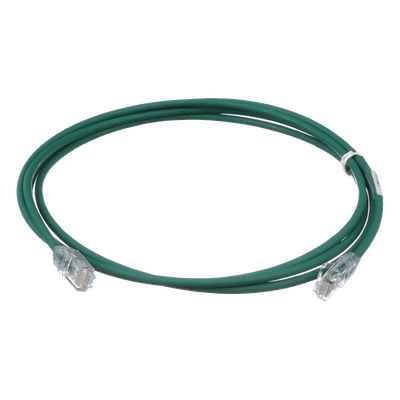 Cable de Parcheo UTP / Cat6A / 28AWG / CM-LSZH / 1.52 m (5 ft) / Verde