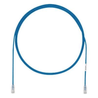 Cable de Parcheo UTP / Cat6A / 28AWG / CM/LSZH / 5 m (16.40 pies) / Azul