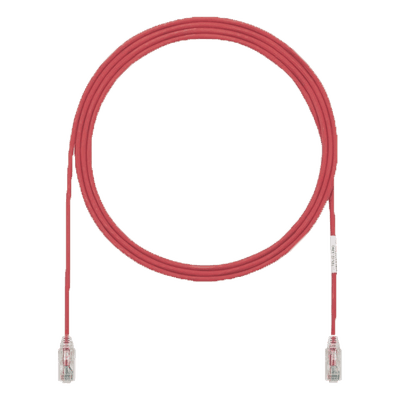 Cable de Parcheo UTP / Cat6A / 28AWG / CM-LSZH / 1.52 m (5 pies) / Rojo