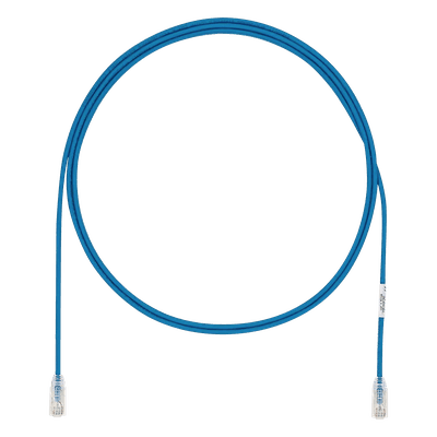 Cable de Parcheo UTP / Cat6A / 28AWG / CM-LSZH / 7 ft (2.13 m) / Azul