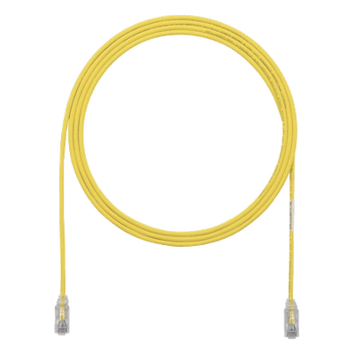 Cable de Parcheo UTP Cat6A / 28AWG Diámetro Reducido / CM-LSZH / 2.13 m (7 ft) / Amarillo