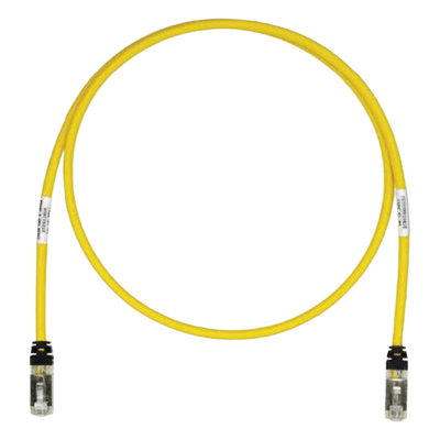 Patch Cord Cat6A / Blindado S/FTP / 26 AWG / 1.5 m (4.92 ft) / CM/LS0H / Amarillo