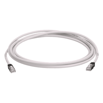 Patch Cord Cat6A / Blindado S/FTP / CM/LS0H / 2.5 Metros (8.20 Pies) / Color Gris