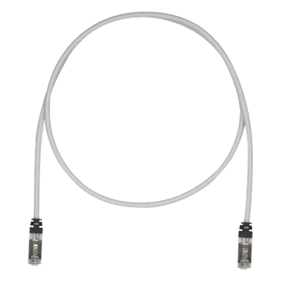 Patch Cord / Cat6A / S/FTP Blindado / 26 AWG / 3 m (9.84 ft) / CM/LSZH / PoE++ / Gris