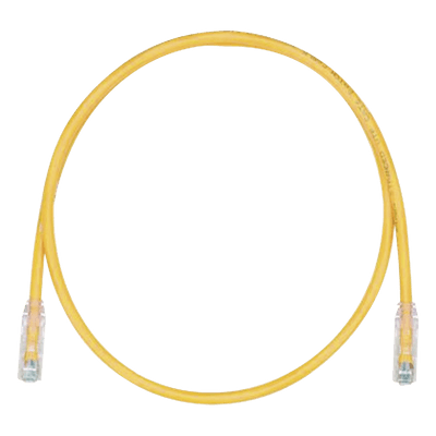 Cable de Parcheo UTP Cat6 / 24 AWG / CM / 1.52 m (5 pies) / Amarillo