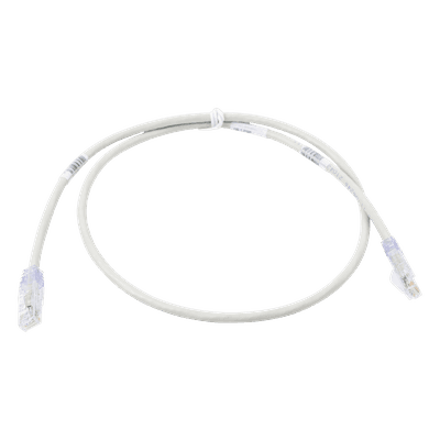 Cable de Parcheo UTP Cat6 / 24 AWG / CM / 2.13 m (7 ft) / Rendimiento 250 MHz