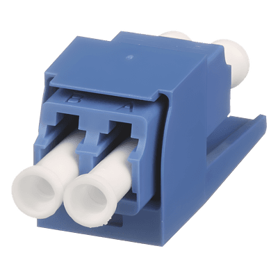 Módulo Acoplador / LC Duplex / Monomodo OS1/OS2 / Mini-Com / Cerámica Zirconia / 1 Espacio Modular