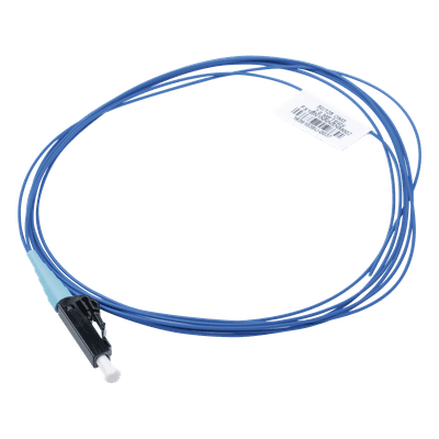 Pigtail de Fibra Óptica / LC Simplex / Multimodo OM3 50/125 / 900μm / Aqua / 1 Metro (3.28 Pies)