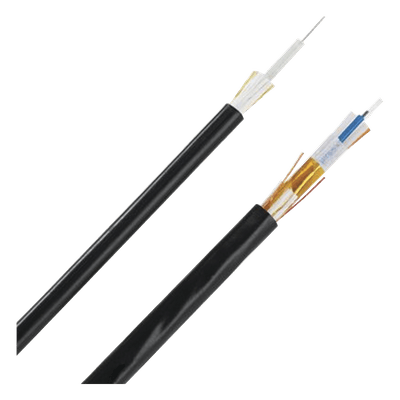 Cable de Fibra Óptica / 6 Hilos / Multimodo OM3 50/125 / Loose Tube 250µm / OFNR Riser / Interior-Exterior / 2 pies Marcas