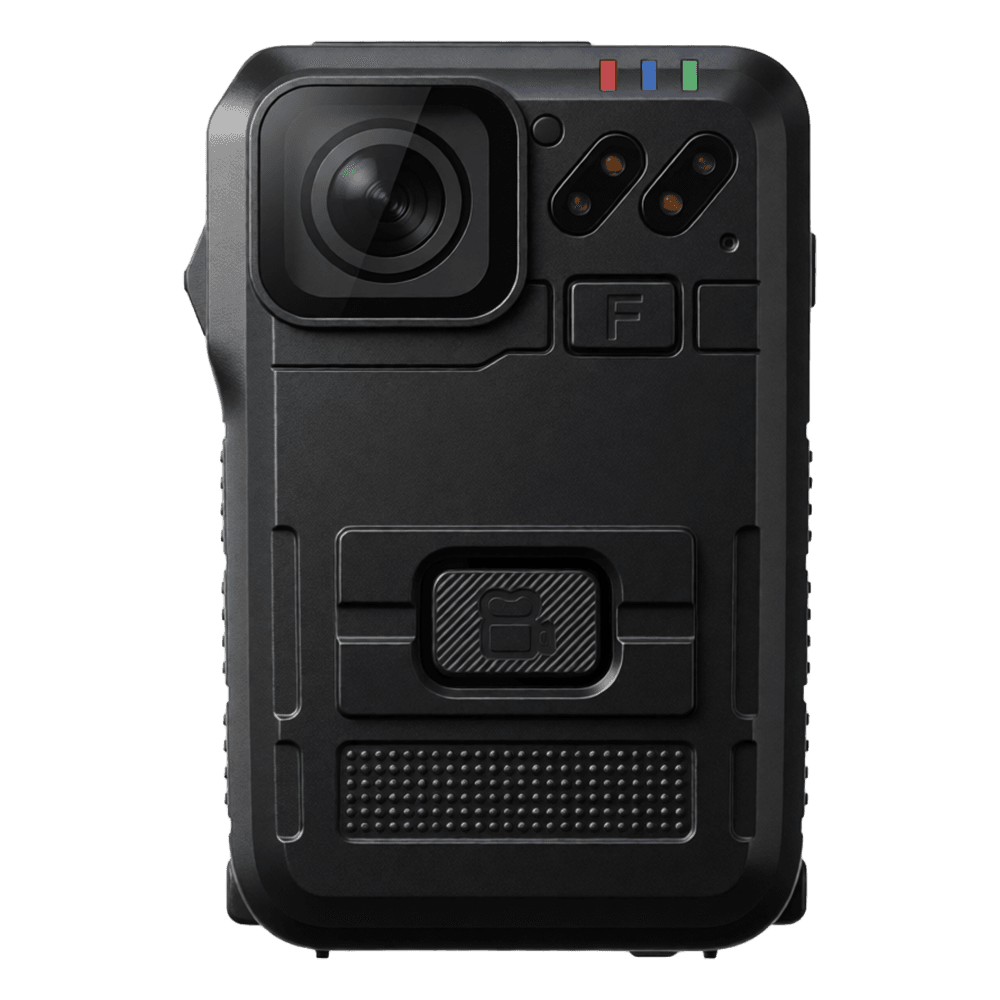 Body Camera / Full HD 1080p / Ángulo 120° / Visión Nocturna IR 10 m (32.8 ft) / Batería 3600 mAh / Memoria 64 GB