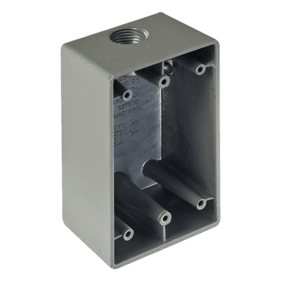 Caja Condulet / 1/2" (12.7 mm) / 1 Boca / Aluminio Diecast / Intemperie / Volumen 308.3 cm³ / UL 514A/B
