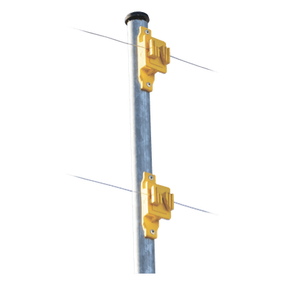 Aislador de Paso para Cerco Eléctrico / Aislamiento 18 kV / Resistencia Mecánica 10.2 kg / Protección UV / Polipropileno y Policarbonato