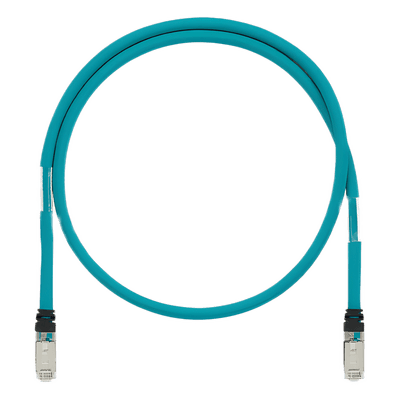 Patch Cord Industrial Cat6A / Blindado SF/UTP / 26 AWG / 600V / 10 m (32.8 ft) / IP20