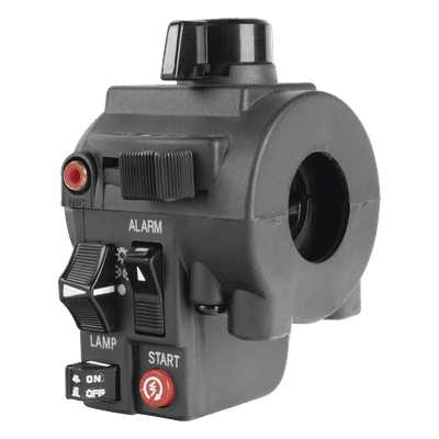 Controlador de Luces y Sirena / 12V DC / IP66 / Interruptor 4 Posiciones / Diseño Compacto