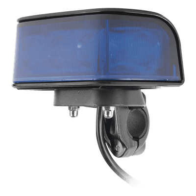 Luz Frontal Ultra Brillante / 9 LEDs 3W / 10-30 VDC / IP66 / 64-104 cm (2.1-3.4 ft) / Azul